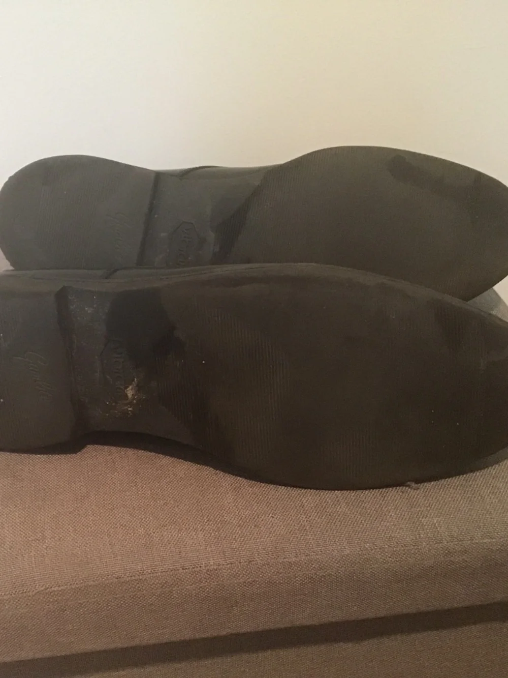 Beautiful black Allen Edmonds split toe Vibram Sole formal derby shoes
